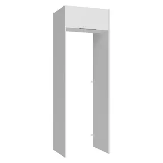 Porta-Geladeira 73 cm 1 Porta Basculante Branco Stella Madesa em Oferta na Shopee