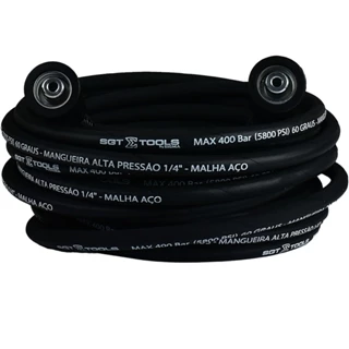 Mangueira para lavadora de alta pressão M22/14 X M22/14 com 12 metros - Sigma em Oferta na Shopee