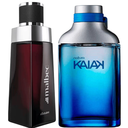 Kit 2 Perfumes Masculinos Nacionais 60ml Cada Embalagem Lacrada