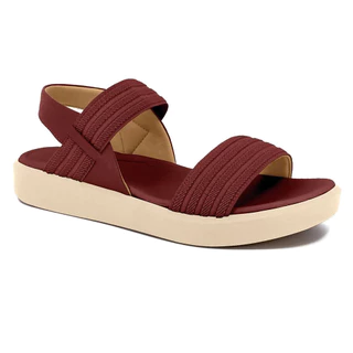 Sandália Feminina Confortável - Usaflex Elástico (Rebu, Azul, Preto, Vanilla) em Oferta na Shopee