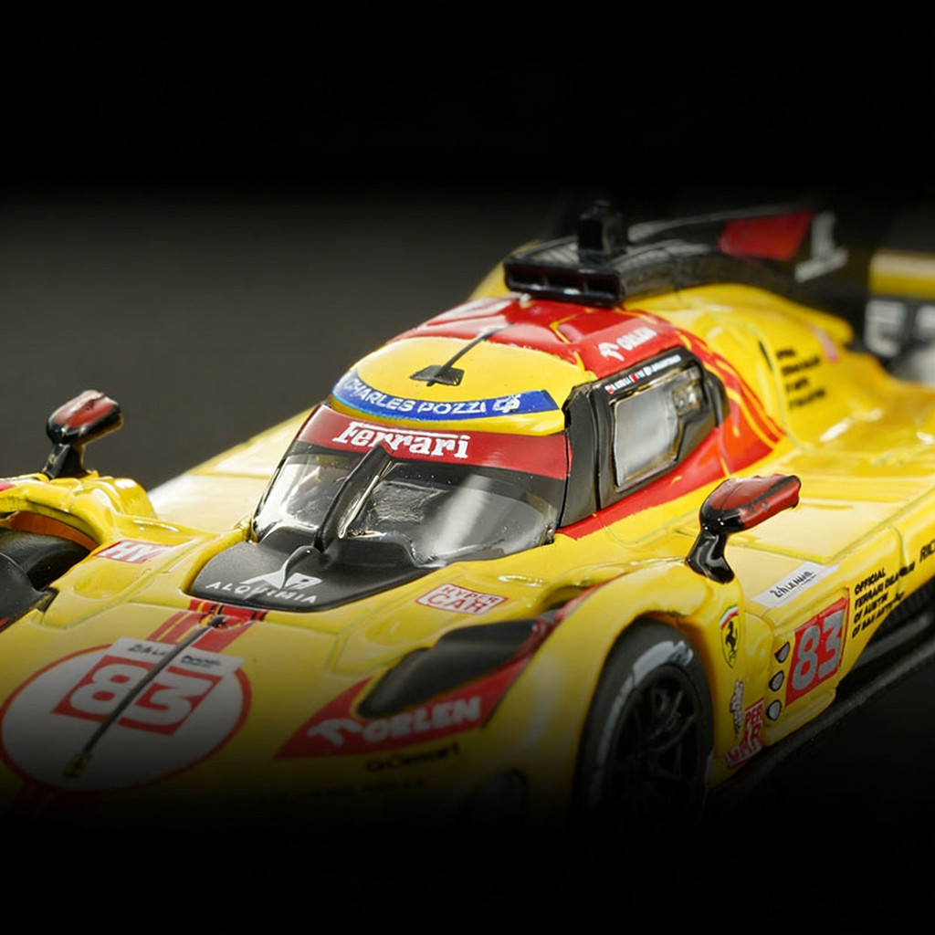 Bburago 1/64 Ferrari 499P Le Mans Champion Modelos de carros Liga