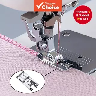 Overlock Presser Pé Rolando Ferramenta De Borda Plana Haste Baixa Clip-On Para Máquinas De Costura Cantor Irmão em Oferta na Shopee