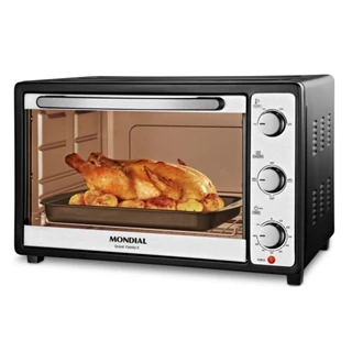Forno elétrico 1800W 52 litros Grand Family II - FRN-52-B Mondial em Oferta na Shopee