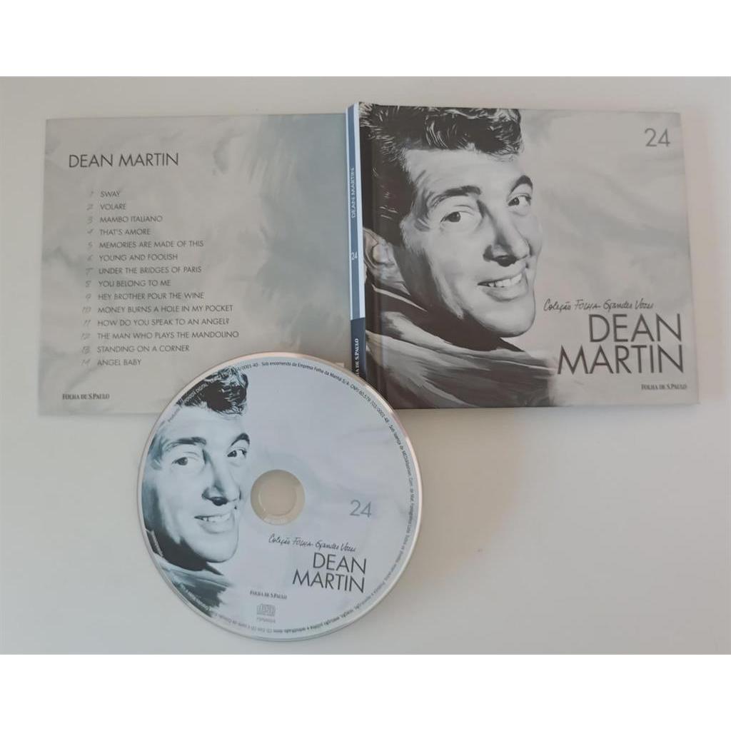 CD DEAN MARTIN COLEÇÃO GRANDES VOZES 24 FOLHA DE SP / DEAN MARTIN ...