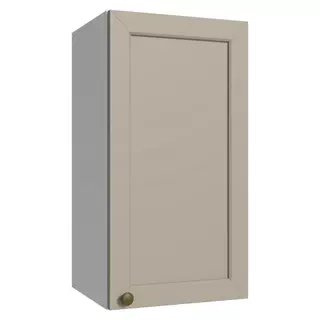 Armário Aéreo 35 cm 1 Porta Branco/Crema Vik Madesa em Oferta na Shopee