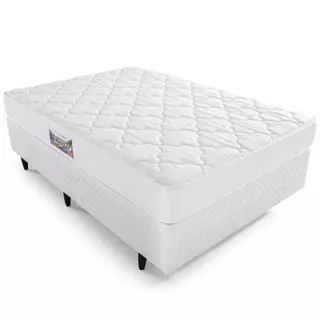 Cama Box Viúva Herval Top D45 New, Espuma D45, 60x128x188 cm em Oferta na Shopee