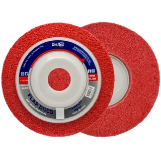 Disco flap para polimento inox 115 x 22 mm - 09.010 Disflex em Oferta na Shopee