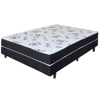 Cama Box Conjugado de Casal New Native Plus D28 com Revestimento em Poliéster 51x138x188cm Umaflex em Oferta na Shopee