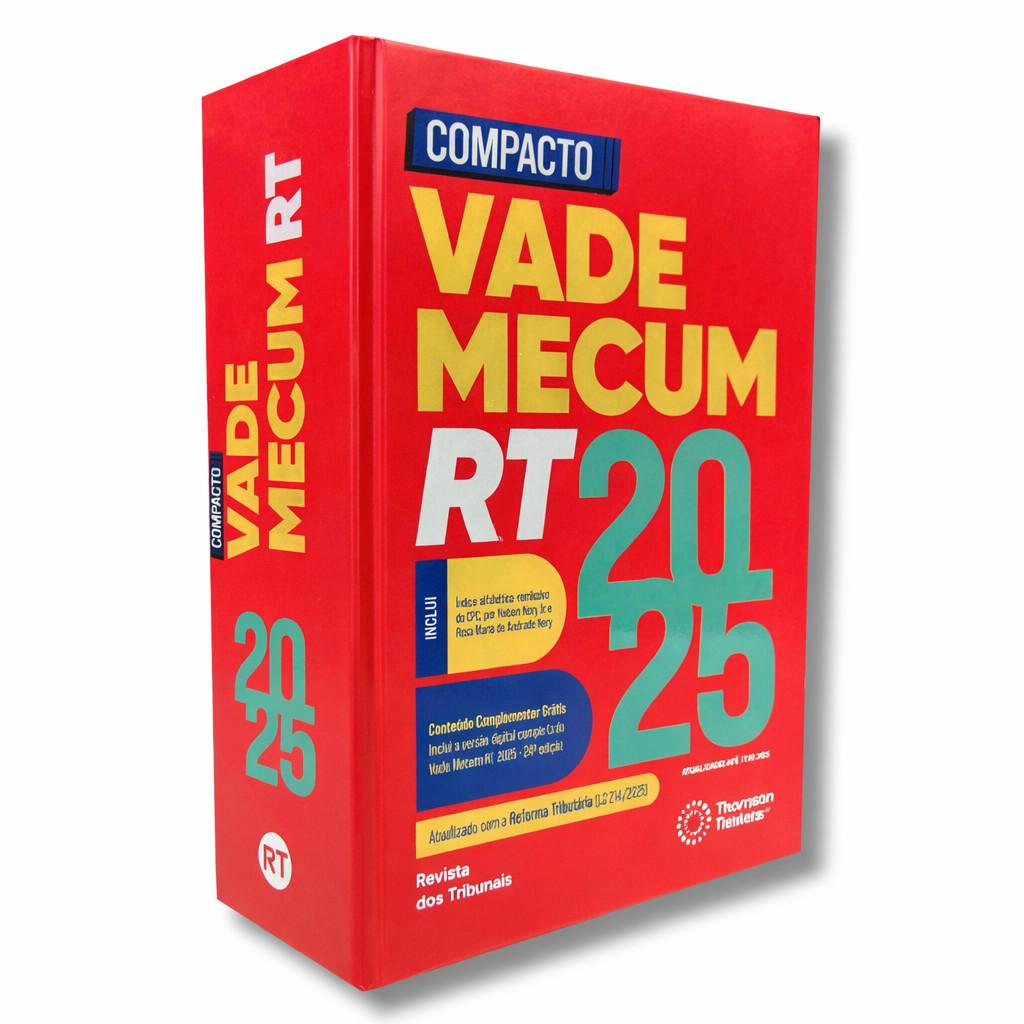 Vade Mecum Compacto Rt - 24a Edição 2025 Revista Dos Tribunais Capa ...