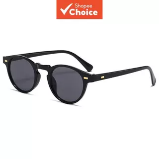 Óculos De Sol Redondos Retrô Unissex Resistentes A UV , Condução Elegantes Para Viagens Ao Ar Livre De Verão em Oferta na Shopee