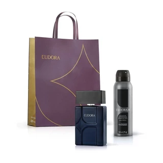 Combo Presente Eudora H: Desodorante Colônia 100ml + Desodorante Antitranspirante 125ml/75g + Sacola M em Oferta na Shopee