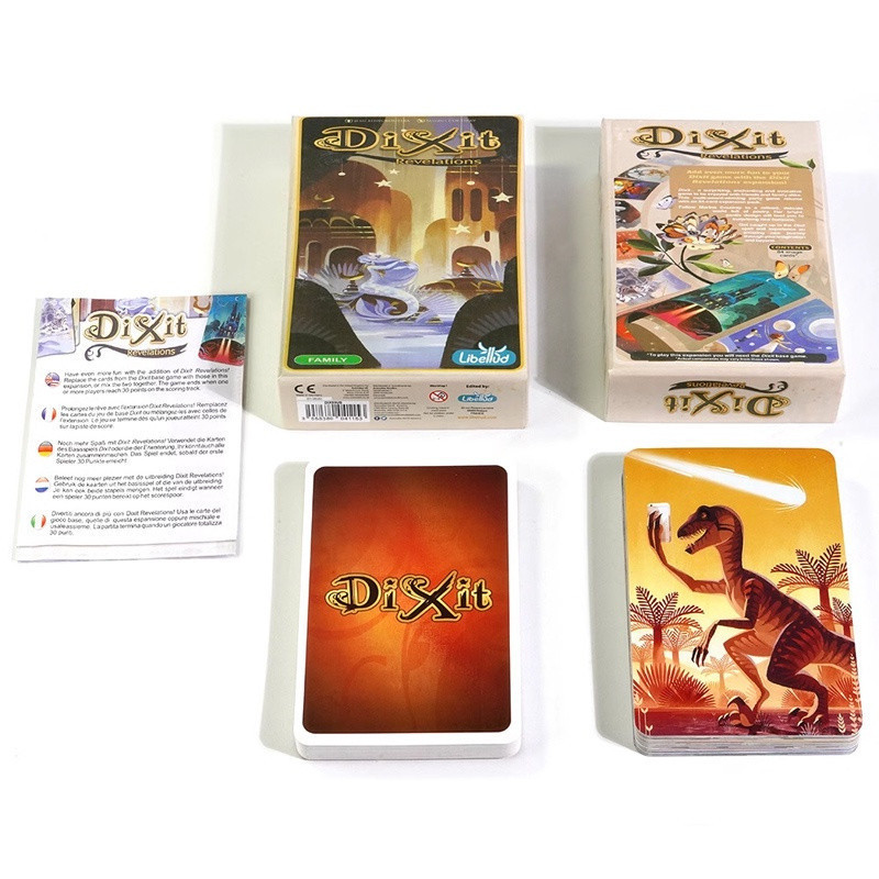 12*8cm DIXIT DIXIT Extension Pack Jogo de cartas 84 peças versão