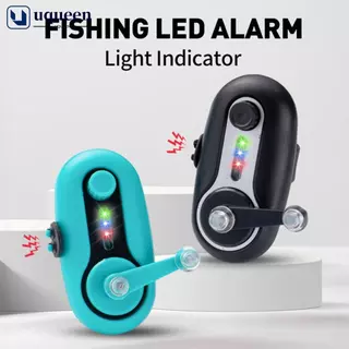 UQUEEN 1PC Alarme Inteligente De Vara De Pesca Com Luz LED E Campainha Alerta Duplo Altamente Sensível À Prova D'água Se em Oferta na Shopee