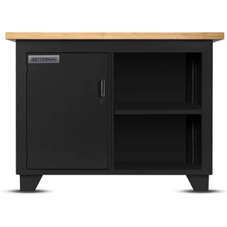 Bancada semi-aberta com 1 porta e 1 prateleira - RLL-217CB1P - Rotterman em Oferta na Shopee