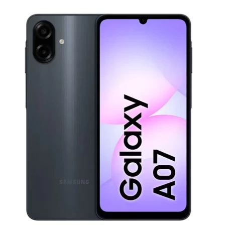 Smartphone Samsung A07 128GB 4GB RAM Tela 6 7 Câm. Dupla Selfie 8MP Fabricação Nacional c Anatel