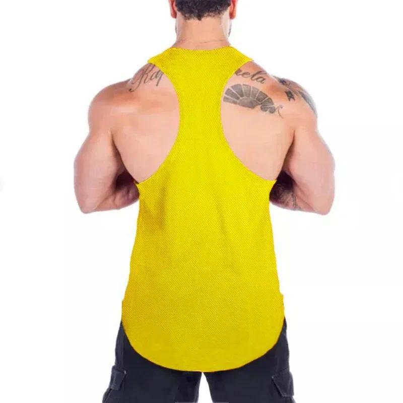 Coletes De Corrida Malha Verão Ginásio Stringer Regata Secagem Rápida ...