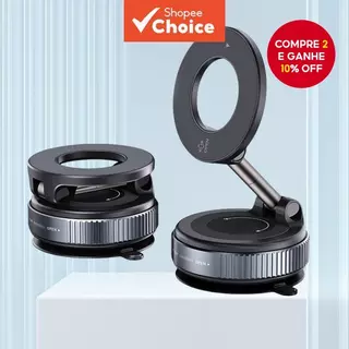 Suporte Magnético para Celular Carro Montagem Dobrável Painel Pára-brisa em Oferta na Shopee