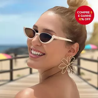 Óculos de sol estilo retrô gato, meio aro, mini quadrado, proteção UV em Oferta na Shopee