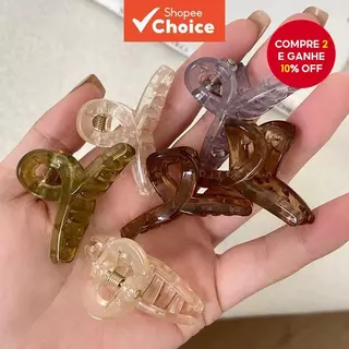Mini Clipe De Cabelo De Polvo Suporte De Torção Francesa , Ferramenta De Estilo De Franja De Rabo De Cavalo Segura Para em Oferta na Shopee