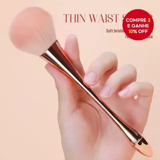 Pincel De Maquiagem De Cintura Fina De Luxo , Escova De Pó De Cabo Longo , Ferramenta DIY De Unhas , Cerdas Macias em Oferta na Shopee