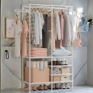 1 Pc Suporte Para Roupas,Para Quartos,Design EconôMico De EspaçO,Para Casacos,ChapéUs,Bolsas,Etc,Suporte Promoção em Oferta na Shopee