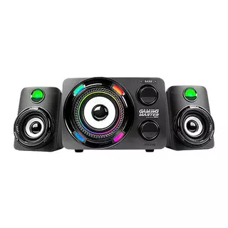 Caixa de Som K-Mex Gaming Master SS-9800, RGB, 9.9W RMS, USB, Preta, SS9800U0001CB1X em Oferta na Shopee