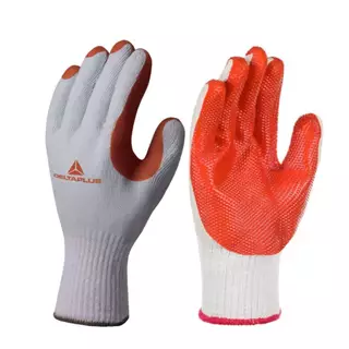 Luva de malha com poliéster banhada em látex tamanho 10 - GG em Oferta na Shopee