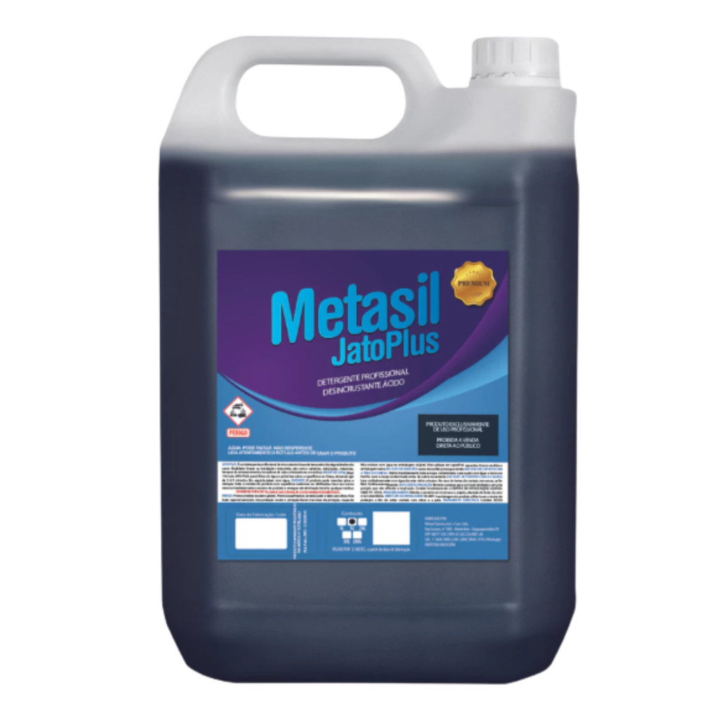 Metasil Jato Plus Detergente Acido Para Limpeza De Ar-condicionado 5 ...