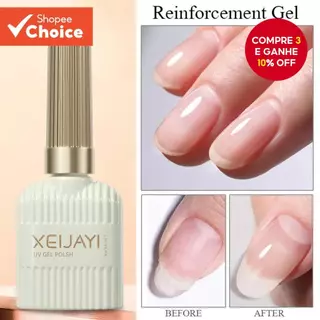 1pc 15ml Gel De Unhas De Construção Transparente Para Fortalecimento Base De Extensão Casaco UV LED em Oferta na Shopee