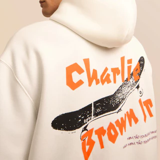 Moletom Capuz Aesthetic Blusão Estampado Música Charlie Jr. Agasalho Hip Hop Brown Singer F/C Moda