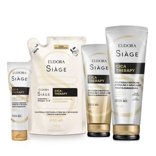 Combo Siàge Cica-Therapy (4 itens) em Oferta na Shopee