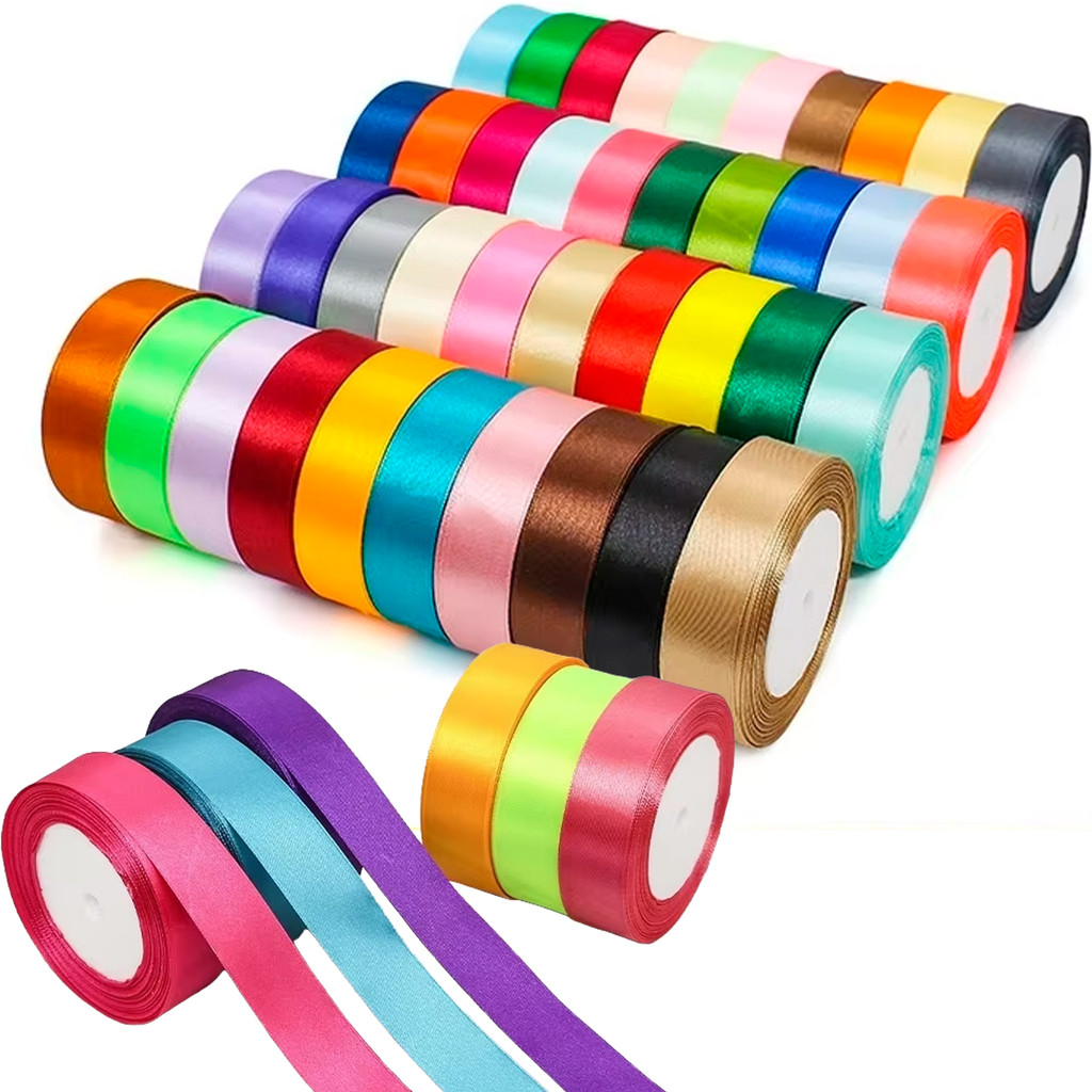 Fita de Cetim Nº5 (20mm) – 23m ou 45m | Diversas Cores | Shopee Brasil