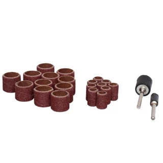 Kit de lixas + suporte para micro retifica com 42 peças - LXR001 - Western em Oferta na Shopee