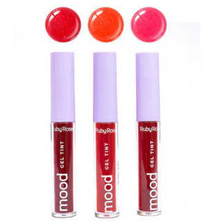 Gel Tint Ruby Rose Linha Mood Alta Pigmentação 3 ML em Oferta na Shopee