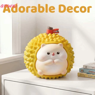 ANWEI Fruit Durian Piggy Bank , Tanque De Poupança Anti-Queda Caixas De Dinheiro De Frutas , Colecionáveis em Oferta na Shopee