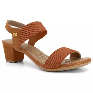 SANDALIA USAFLEX ELASTICO SALTO BLOCO REF UD28005 FEMININO em Oferta na Shopee