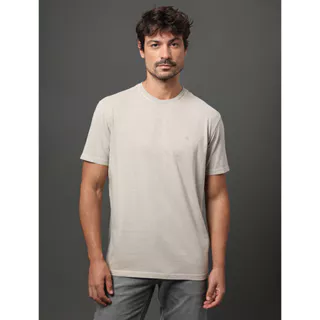 Camiseta Masculina Monogram Pigmento Calvin Klein Jeans - Caqui Claro em Oferta na Shopee