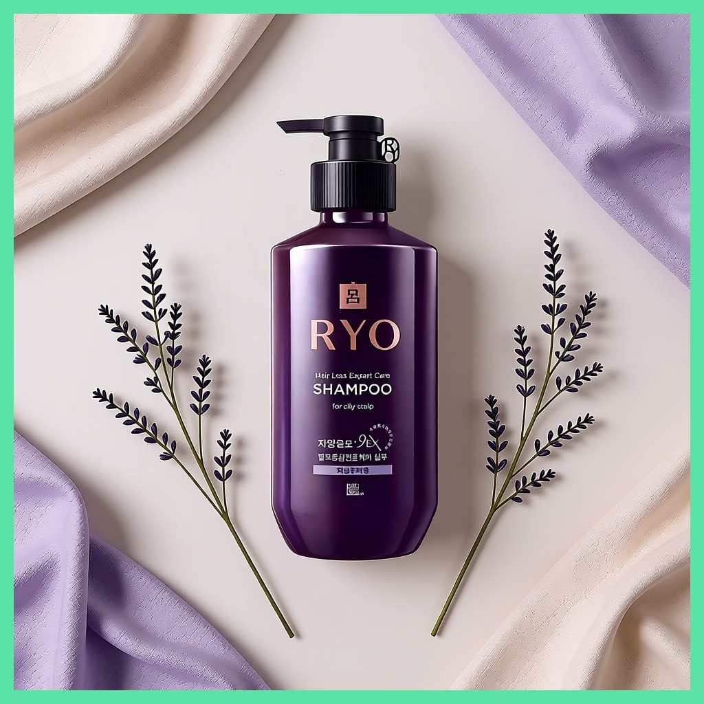 ryo] Shampoo Nutritivo 9EX , 400ml , 1 Unidade/Coreano/Complexo De