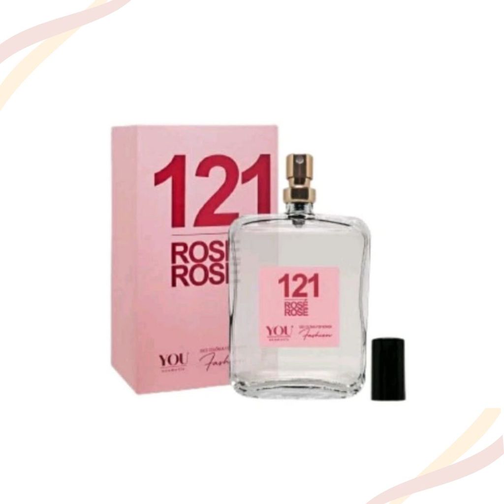 Perfume Feminino 121 Rosé Rosé You Cosmetic Fashion 100ml | Shopee