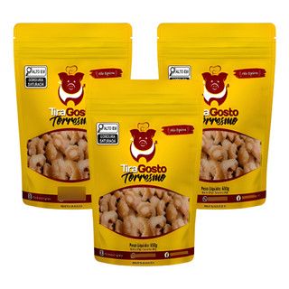 Kit 3x Pacotes Torresmo Tira Gosto 650g - Pré-frito Na Banha | Shopee ...