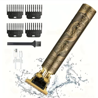 Máquina De Cortar Cabelo Para Barba Masculina Designer Elétrico em Oferta na Shopee