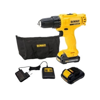 Furadeira Parafusadeira 3/8" bateria 12 volts com 2 baterias - DCD700C2 Dewalt em Oferta na Shopee