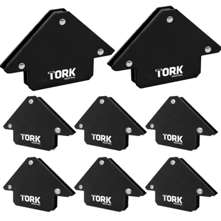 Kit 8 Esquadro Magnético Soldador Capacidade 12Kg Super Tork em Oferta na Shopee