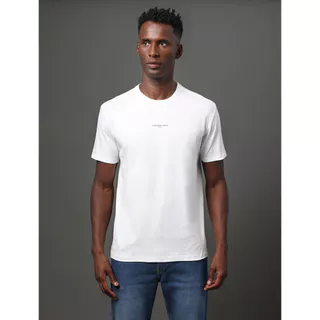 Camiseta Masculina Push Your Limits Calvin Klein Jeans - Off White em Oferta na Shopee