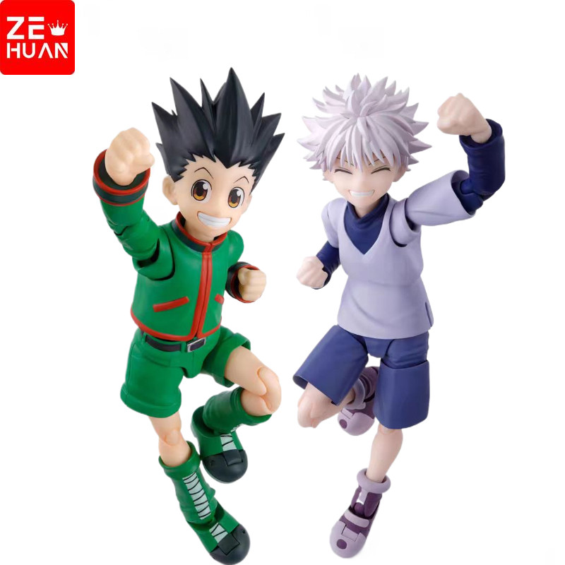Articulado 13cm Anime Hunter x Gon Freecss Killua Zoldyck Modelo