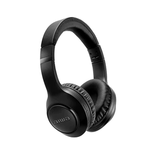 Fone de Ouvido Headphone Aiwa HP-04-B Bluetooth Preto em Oferta na Shopee