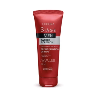 Eudora Siàge Men Cachos e Crespos Condicionador 200ml em Oferta na Shopee