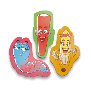 Mini borracha c aroma fini blister c 3 und leo e leo 10347 em Oferta na Shopee