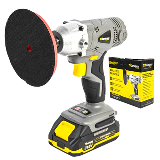 Politriz a bateria 21v 125mm BL Lixadeira Roto Orbital Titanium em Oferta na Shopee