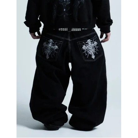 Baggy Jeans Punk American Mens Harajuku New street Printing Big